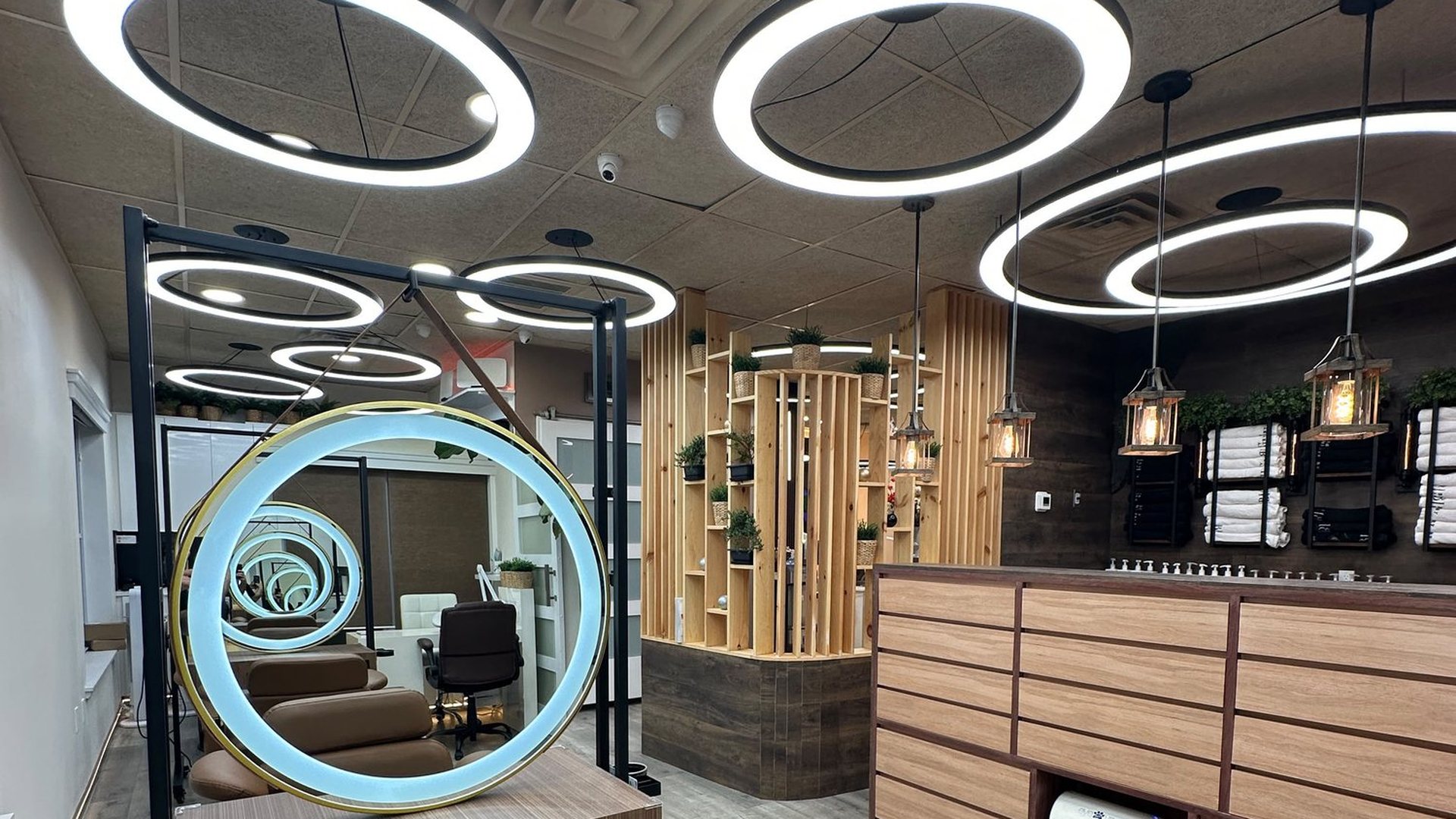 Inside SBI Salon, Morganville NJ